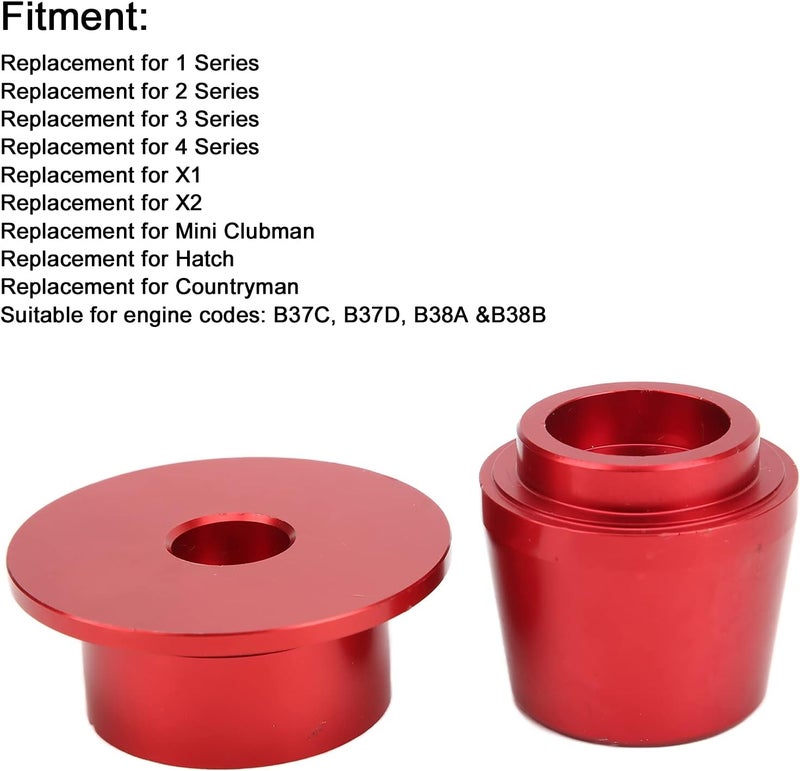 Moofey Crankshaft Cover Alignment Tool, 2 PCS Oil Pan Separator Tool OEM 2357900 for 1, 2, 3, 4 Series, X1, X2 B37C, B37D, B38A, B38B Engines - Image 2